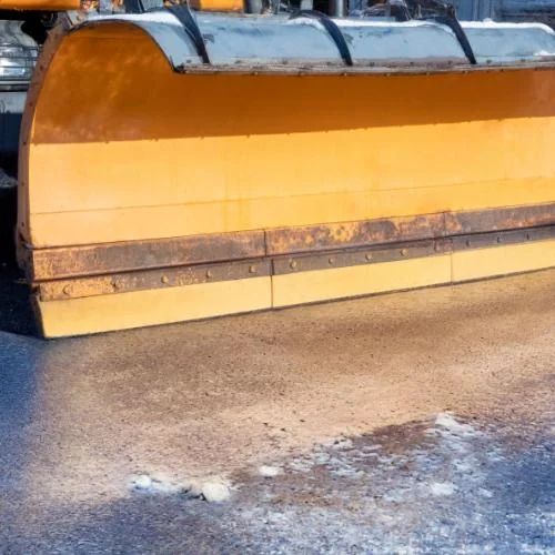 Eisglättebekämpfung in Stade