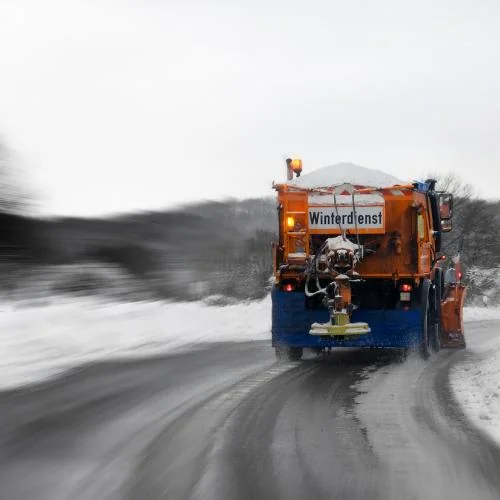 Eisglättebekämpfung in Walsrode