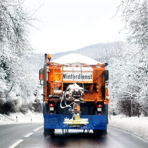 Eisglättebekämpfung in Geesthacht