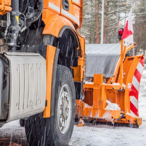 Schneeabtransport in Ruppichteroth